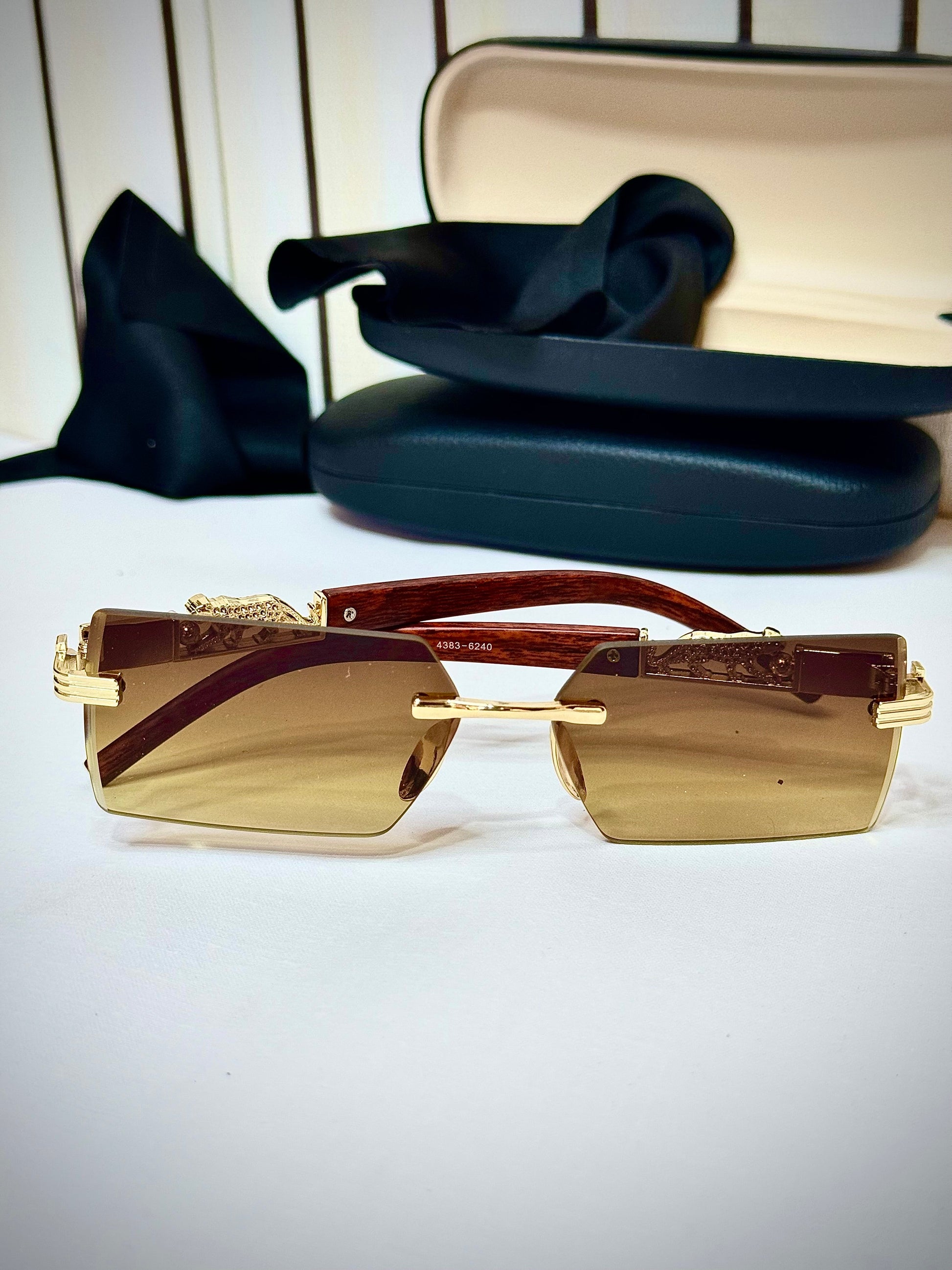 Brown Shades, Premium Woodline Sun Glasses