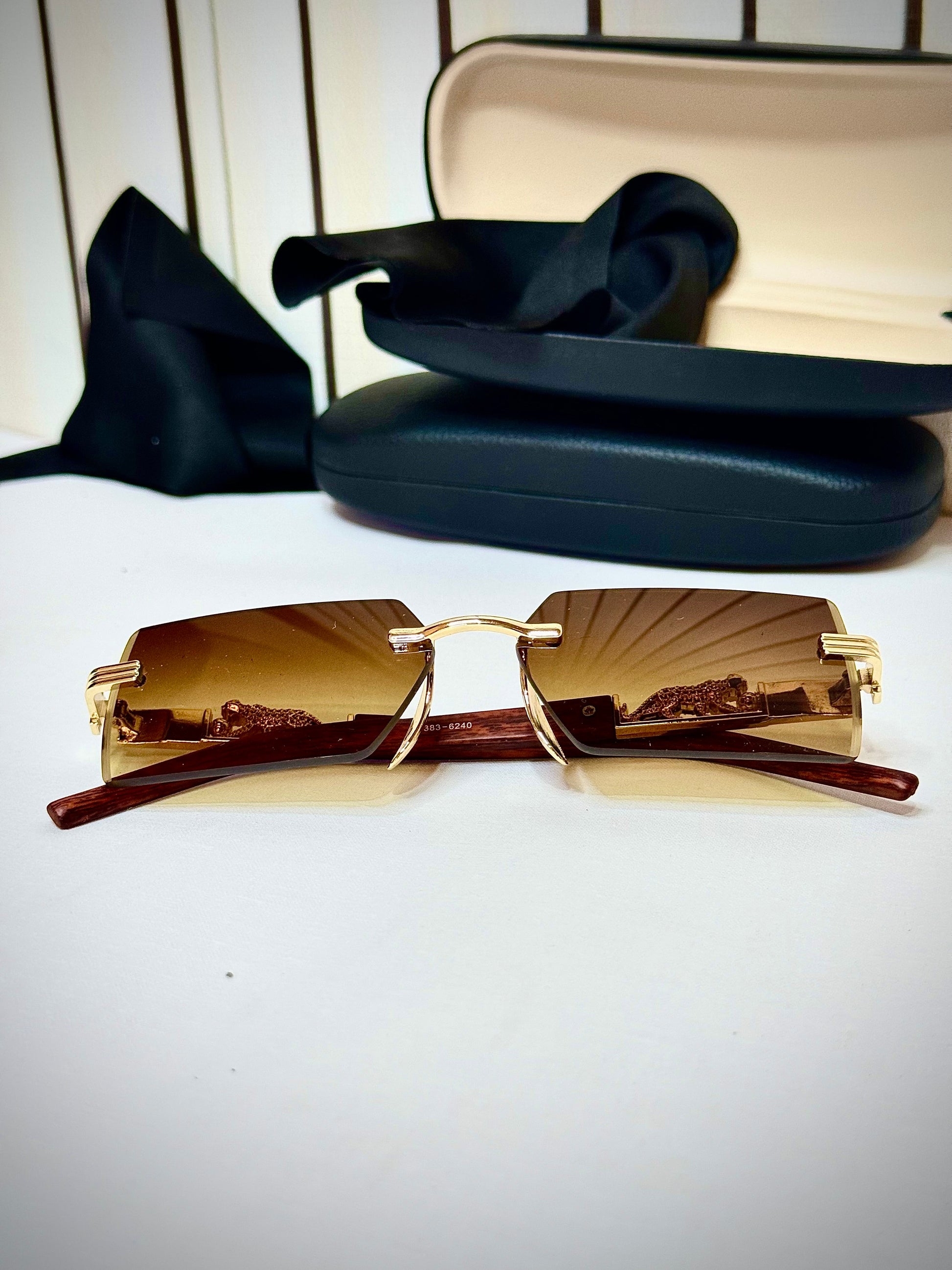 Brown Shades, Premium Woodline Sun Glasses