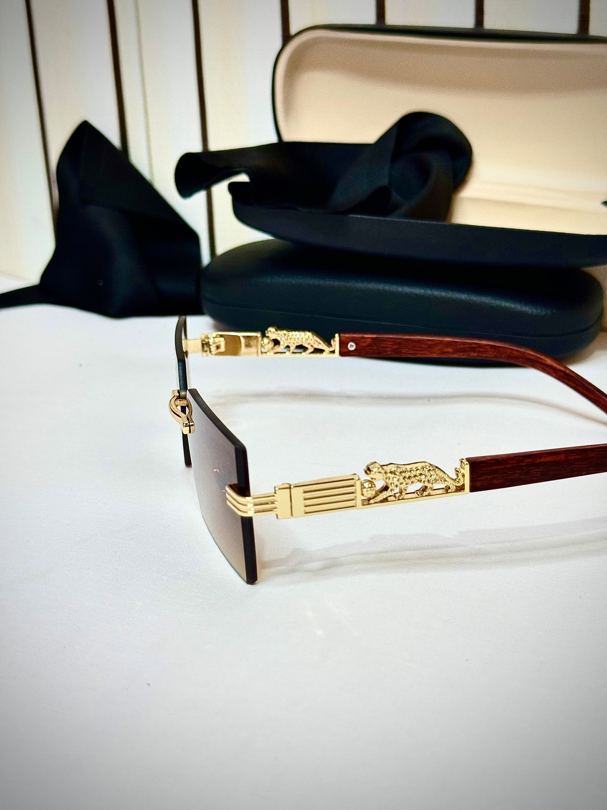 Brown Shades, Premium Woodline Sun Glasses