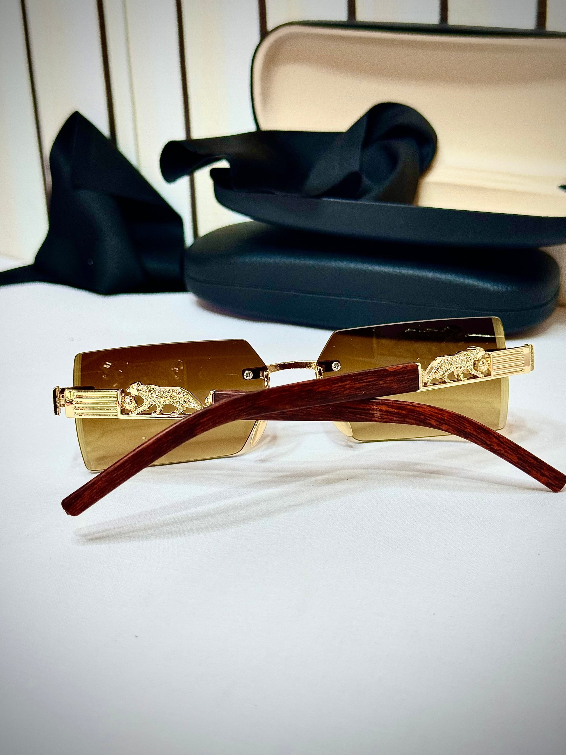 Brown Shades, Premium Woodline Sun Glasses